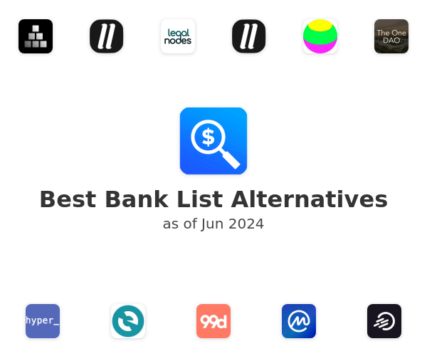 Best Bank List Alternatives