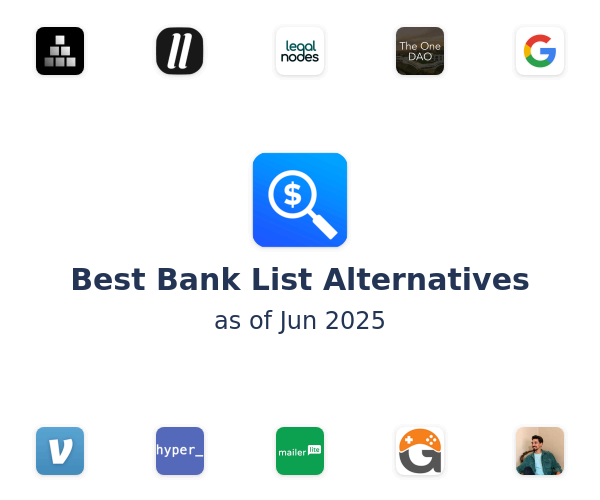 Best Bank List Alternatives