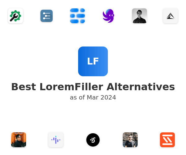 Best LoremFiller Alternatives