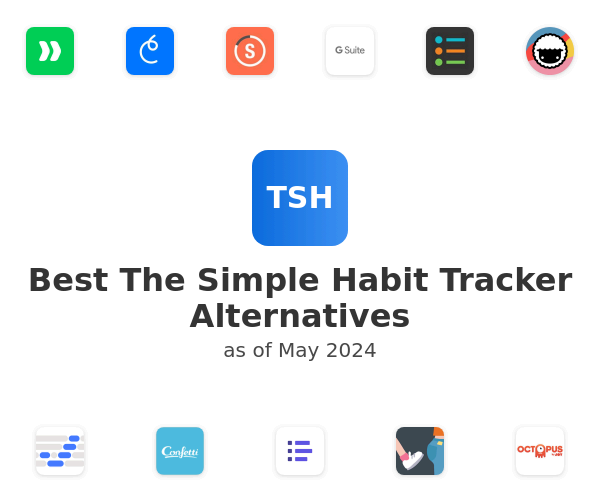 Best The Simple Habit Tracker Alternatives