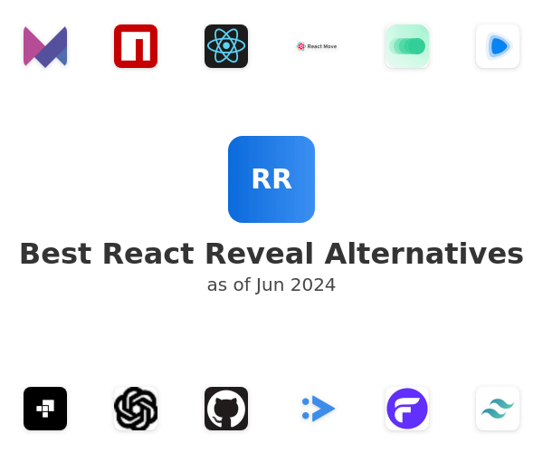Best React Reveal Alternatives