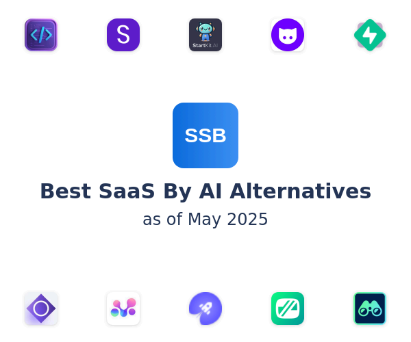 Best SaaS By AI Alternatives