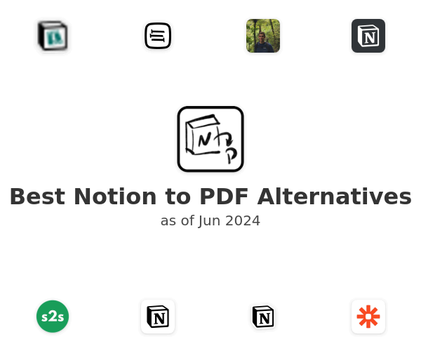 Best Notion to PDF Alternatives