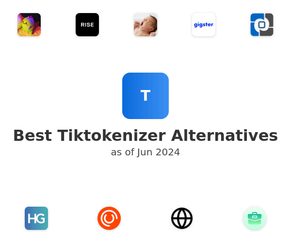Best Tiktokenizer Alternatives