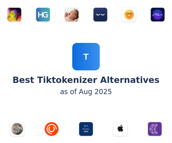 Best Tiktokenizer Alternatives