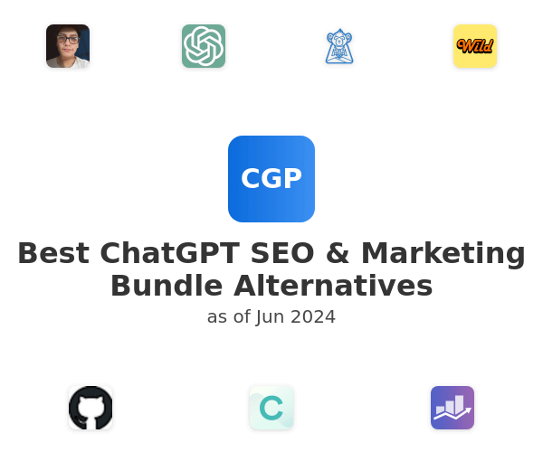 Best ChatGPT SEO & Marketing Bundle Alternatives