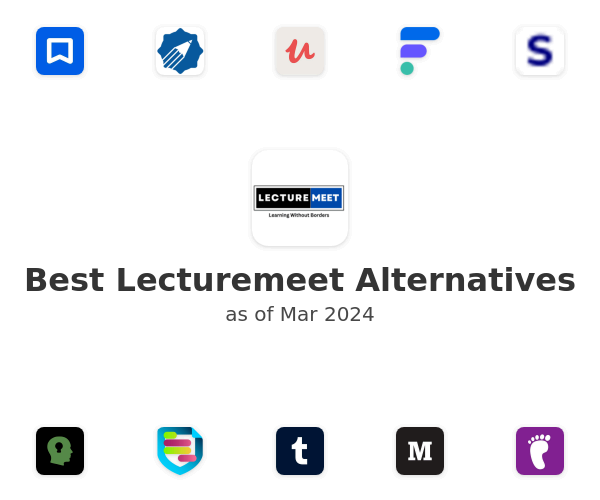 Best Lecturemeet Alternatives