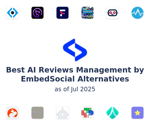 Best AI Reviews Management by EmbedSocial Alternatives