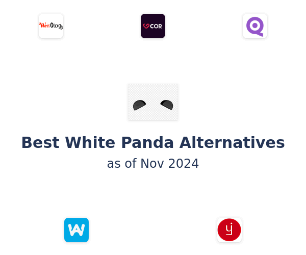 Best White Panda Alternatives