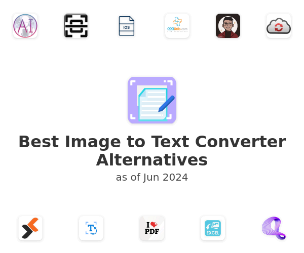 Best Image to Text Converter Alternatives