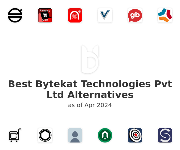 Best Bytekat Technologies Pvt Ltd Alternatives