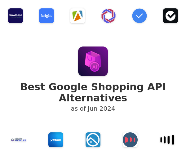 Best Google Shopping API Alternatives