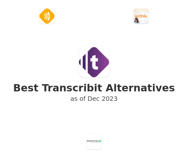 Best Transcribit Alternatives