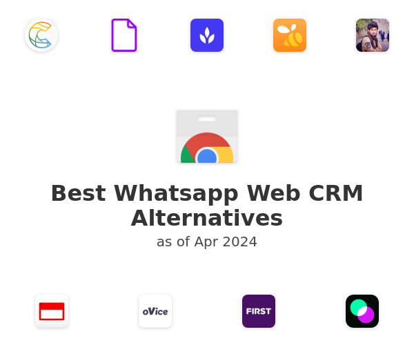 Best Whatsapp Web CRM Alternatives