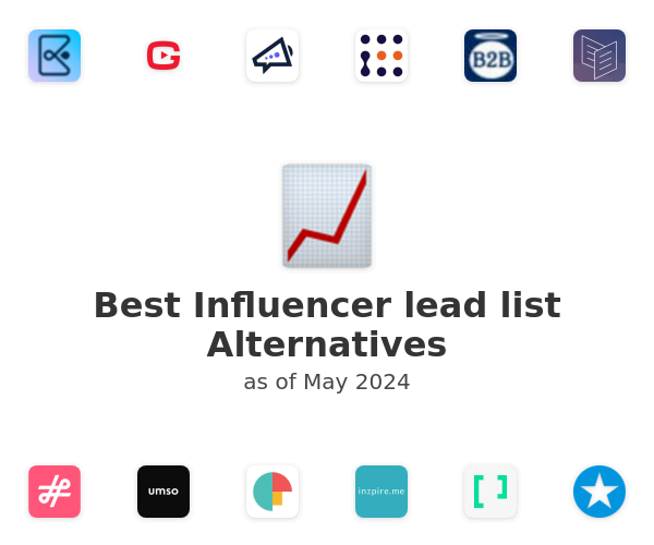 Best Influencer lead list Alternatives