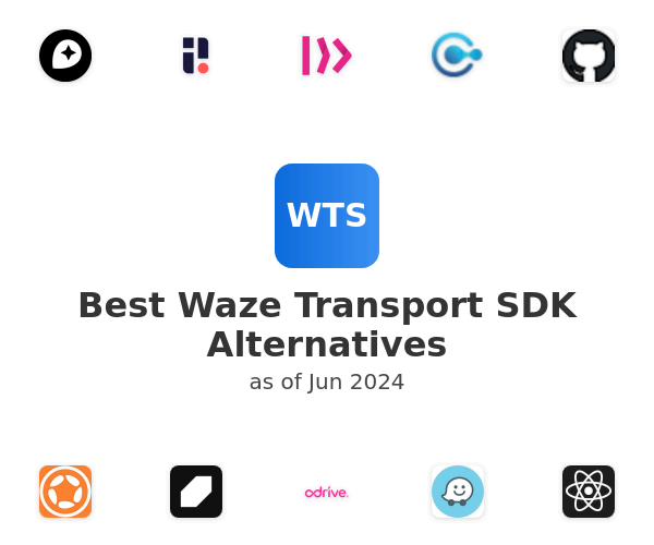 Best Waze Transport SDK Alternatives