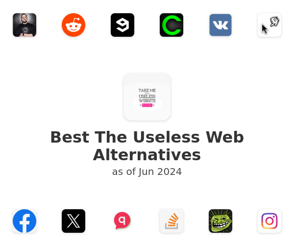 Best The Useless Web Alternatives