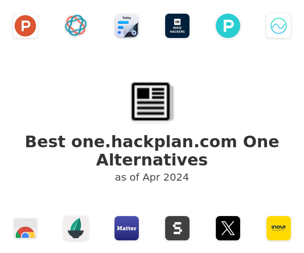 Best one.hackplan.com One Alternatives