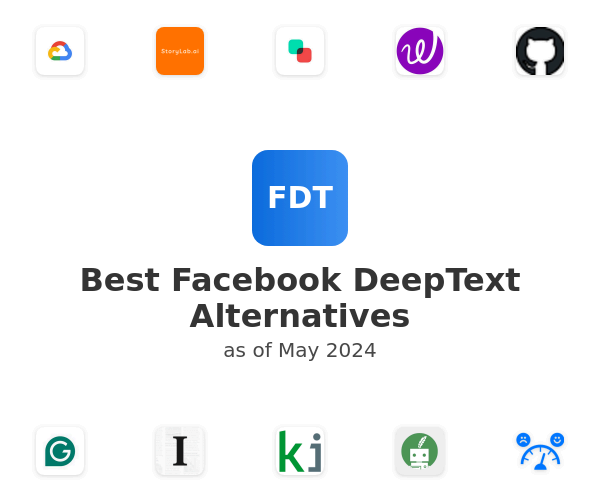 Best Facebook DeepText Alternatives