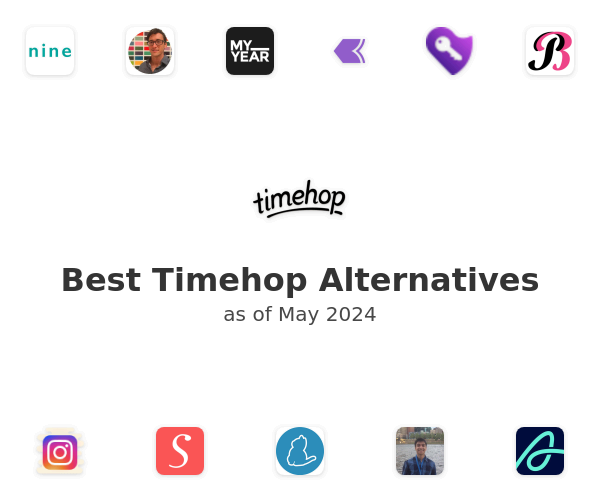 Best Timehop Alternatives