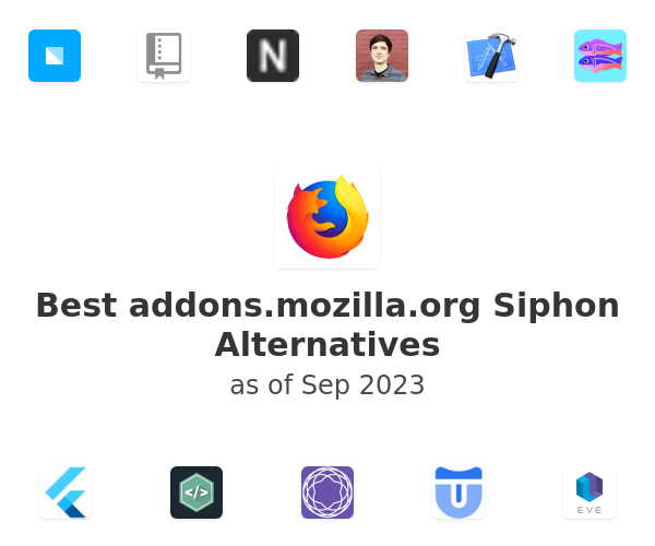 Best addons.mozilla.org Siphon Alternatives