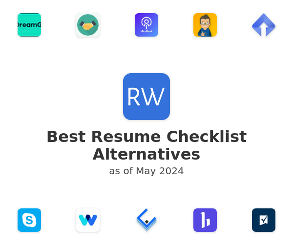 Best Resume Checklist Alternatives