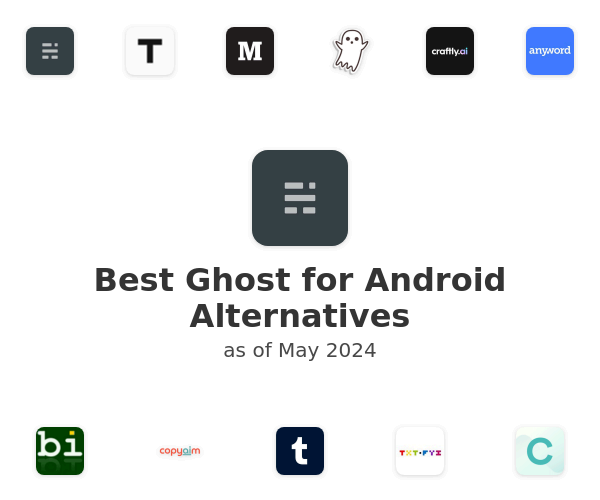 Best Ghost for Android Alternatives