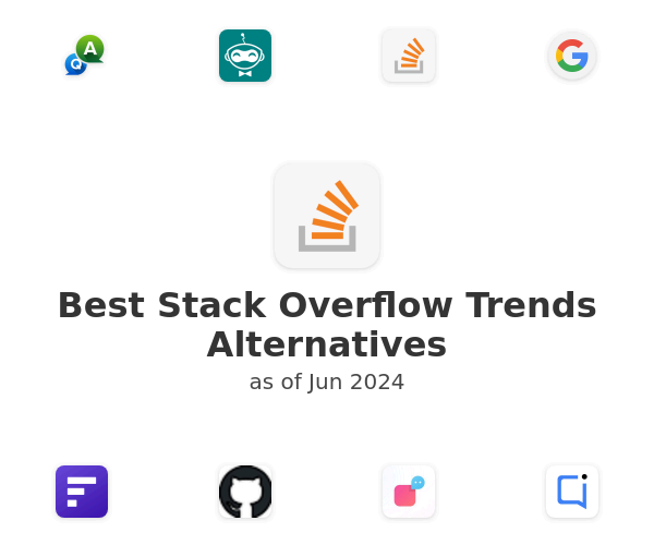 Best Stack Overflow Trends Alternatives