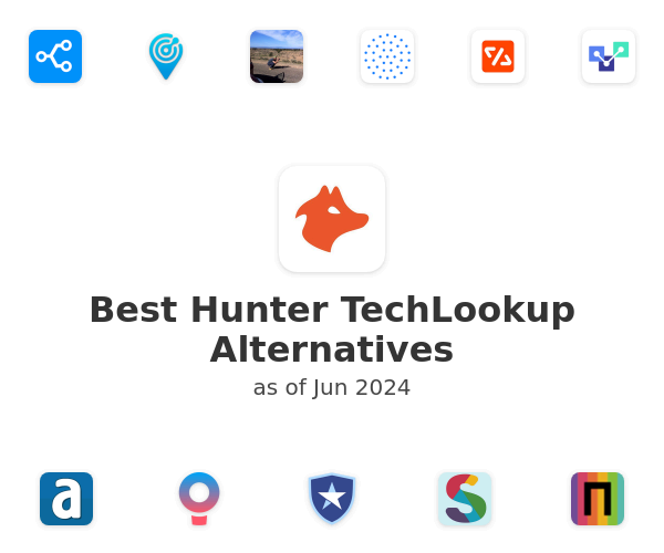 Best Hunter TechLookup Alternatives