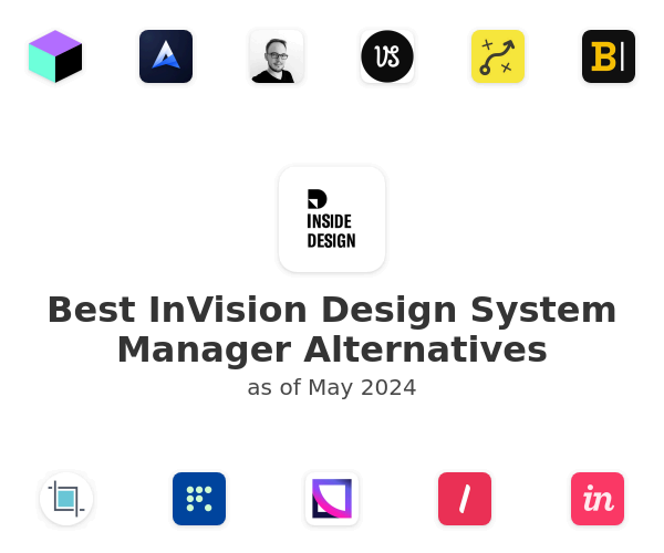 Best InVision Design System Manager Alternatives