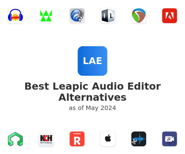 Best Leapic Audio Editor Alternatives