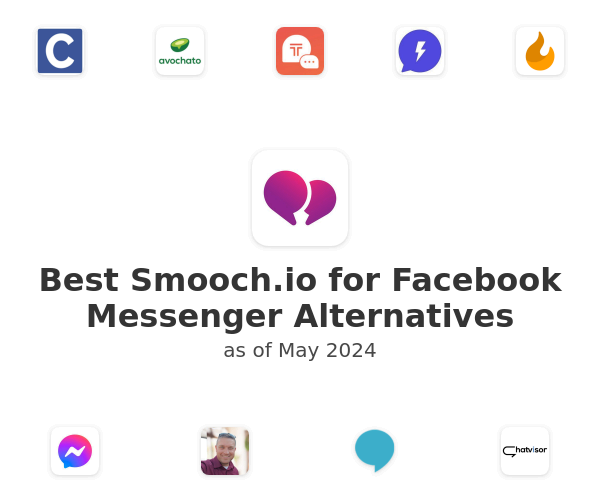 Best Smooch.io for Facebook Messenger Alternatives