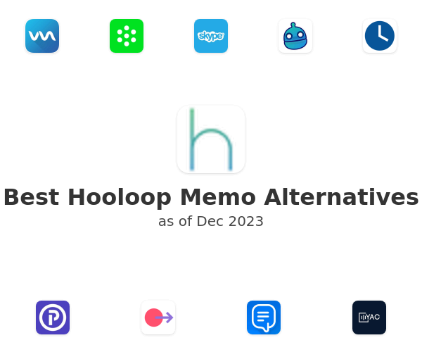 Best Hooloop Memo Alternatives