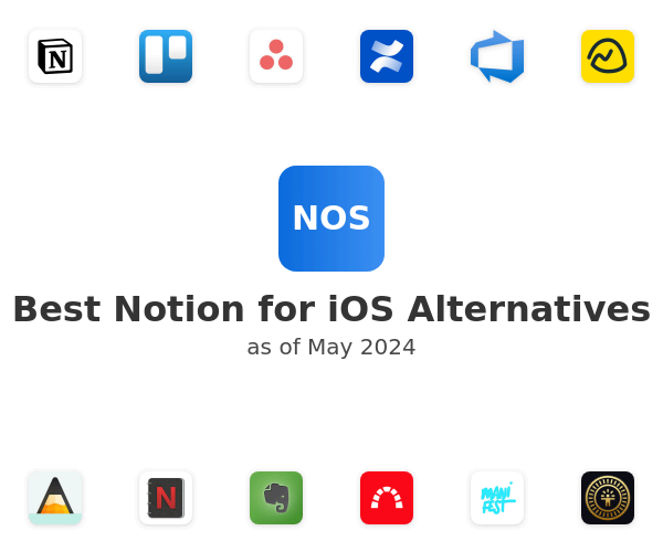 Best Notion for iOS Alternatives
