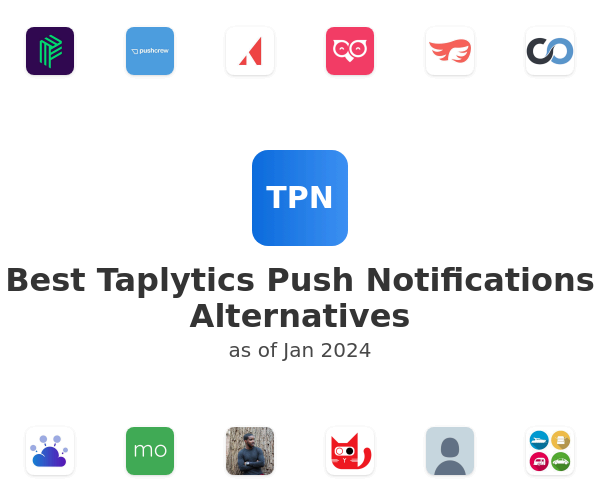 Best Taplytics Push Notifications Alternatives