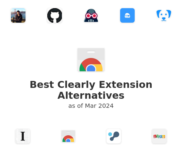 Best Clearly Extension Alternatives