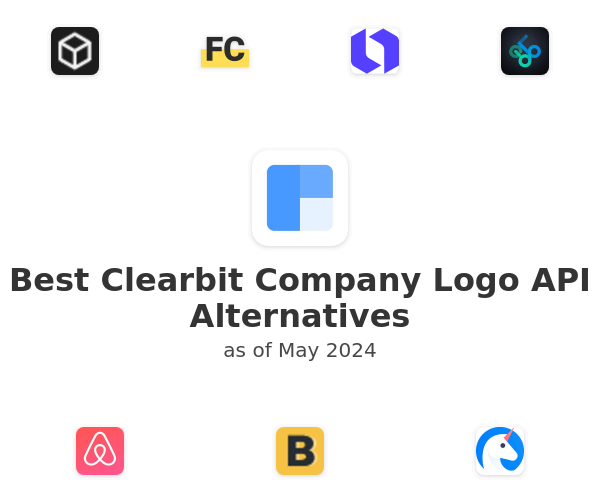 Best Clearbit Company Logo API Alternatives