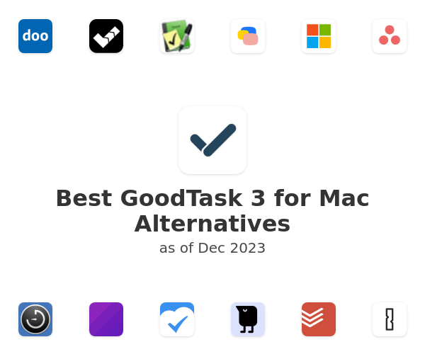 Best GoodTask 3 for Mac Alternatives