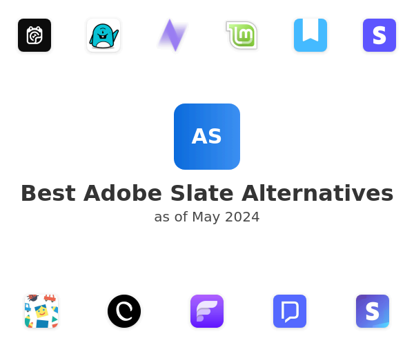 Best Adobe Slate Alternatives