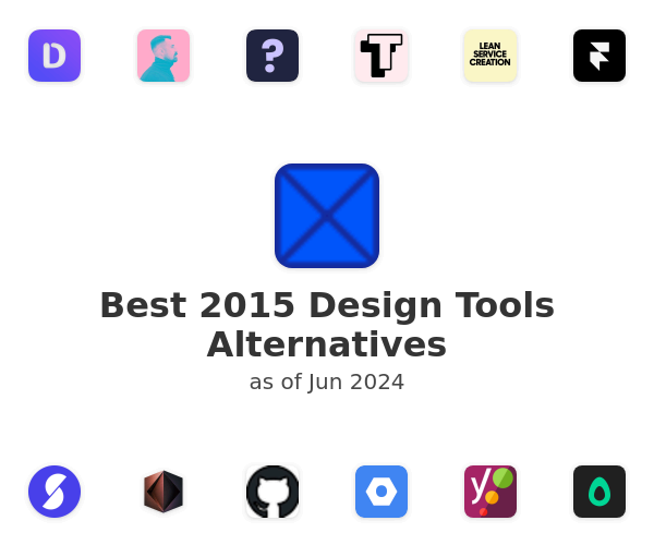 Best 2015 Design Tools Alternatives
