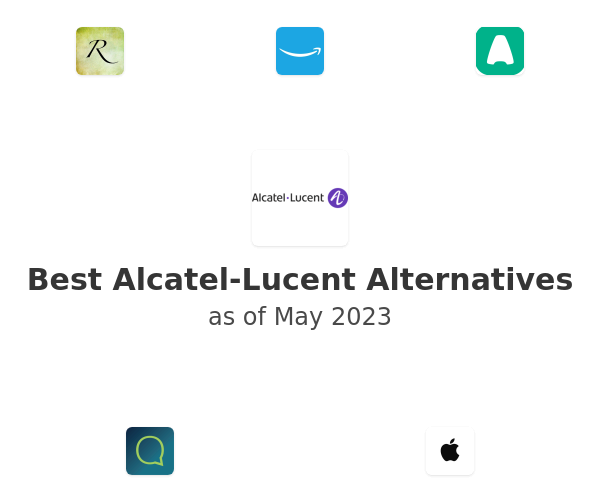 Best Alcatel-Lucent Alternatives
