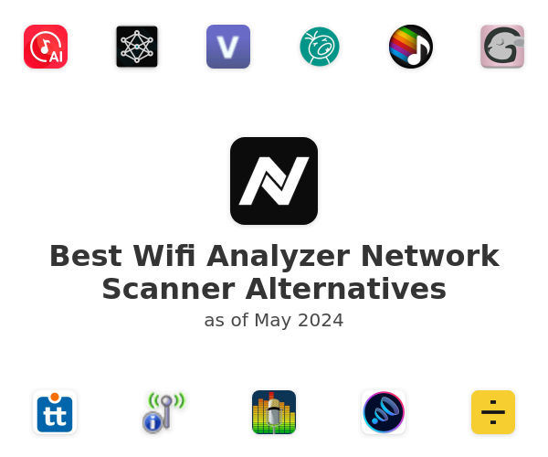 Best Wifi Analyzer Network Scanner Alternatives