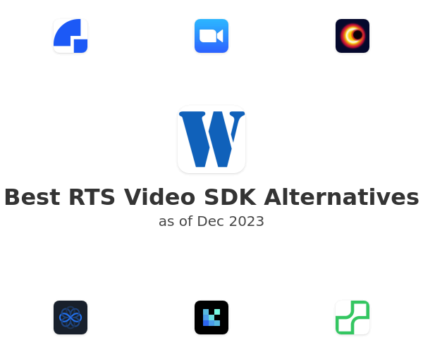 Best RTS Video SDK Alternatives