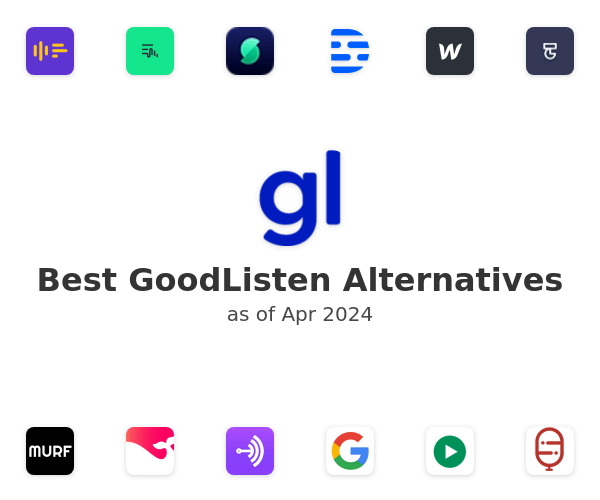 Best GoodListen Alternatives