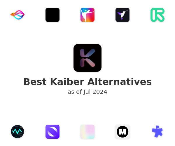 Best Kaiber Alternatives