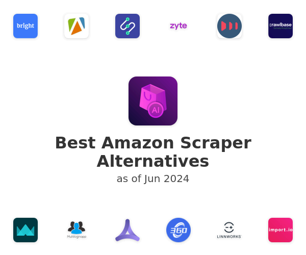 Best Amazon Scraper Alternatives