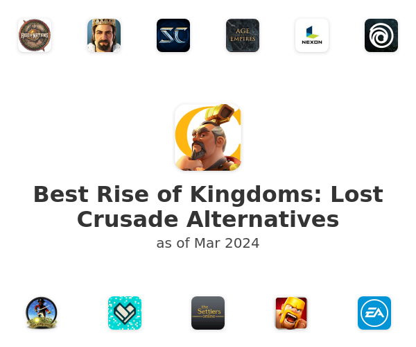 Best Rise of Kingdoms: Lost Crusade Alternatives