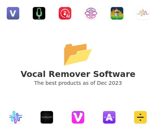 The best Vocal Remover products
