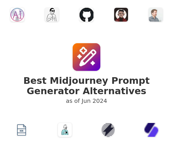 Best Midjourney Prompt Generator Alternatives