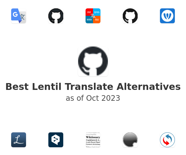 Best Lentil Translate Alternatives
